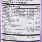 Natrol B-Complex Fast Dissolve Tablets,Coconut, 90-Count