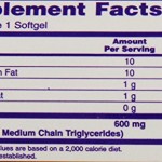 NOW Foods Caprylic Acid 600mg, 100 Softgels