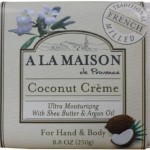 A La Maison Coconut Creme Soap, 8.8 Ounce