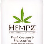 Hempz Fresh Coconut & Watermelon Herbal Moisturizer, 17  Fluid Ounce