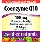 Webber Naturals Coenzyme Q10 Softgels, 60 Count
