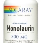 Solaray Monolaurin Supplement,500 mg, 60 Count