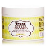 Treat Beauty Anti-Cellulite Body Scrub with Coffee and Brown Sugar, Butter Your Muffin, 8 Ounce