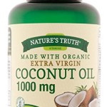 Nature's Truth Extra Virgin Coconut Oil 1000 mg, 100 Count