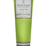 Deep Steep Argan Oil Body Lotion, Coconut Lime, 8 Fluid Ounce